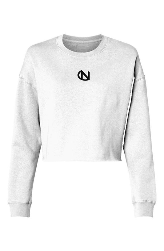 Woman&amp;#39;s Low Frequency Crop Crewneck with Logo