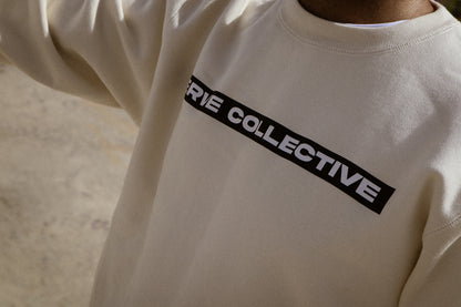 Premium Heavy Drip Crewneck Longsleeve - Bone