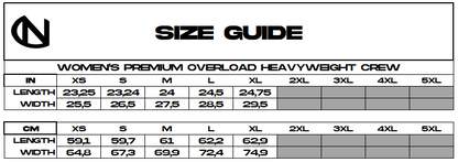 Women's Premium Overload Heavyweight Crew