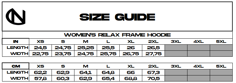 Women's Relax Frame Hoodie